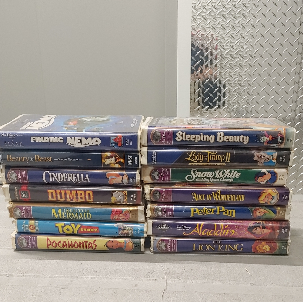 Disney Movies on VHS